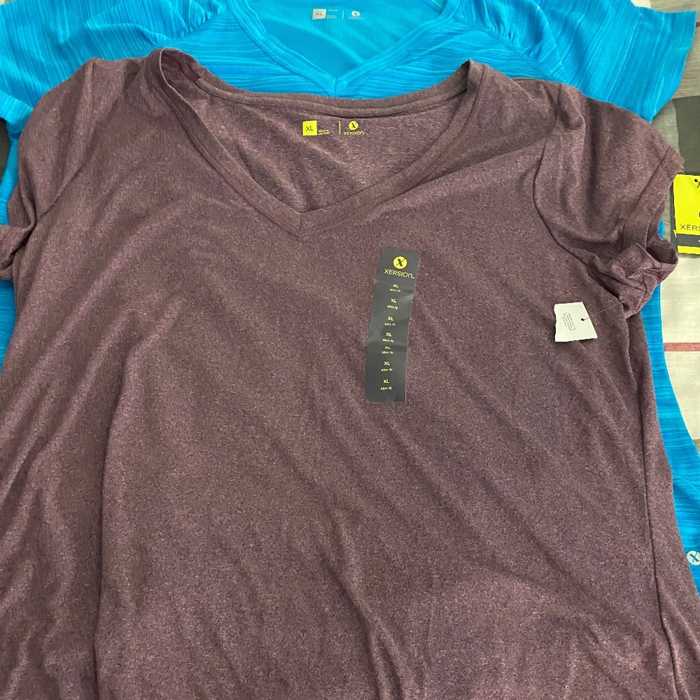 Womens xersion shirts